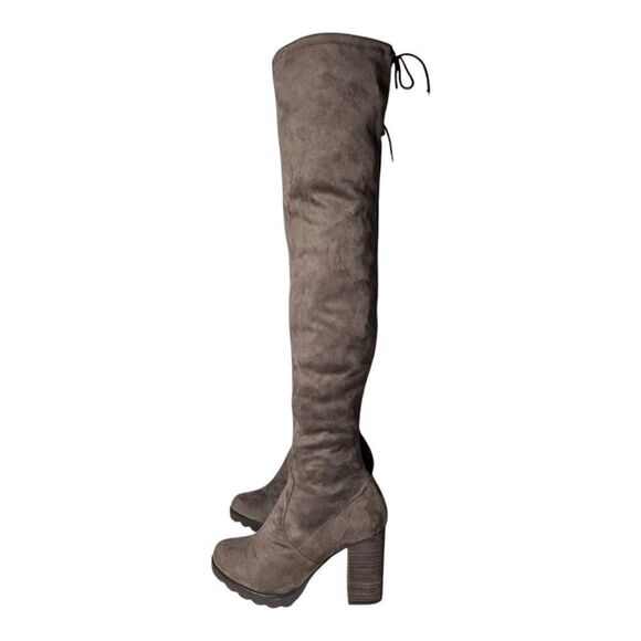 NWOB FREE PEOPLE North Star Over The Knee Boot Size 37(6.5) - Picture 5 of 12